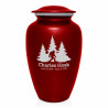 Sasquatch Cremation Urn - Ruby Red