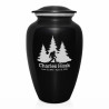 Sasquatch Cremation Urn - Jet Black