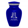 Veteran Combat Boots Keepsake Urn - Midnight Blue