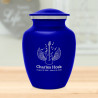 Electric Guitar Angel Wings Sharing Urn - Midnight Blue