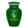 Fairy In the Moon Keepsake Urn - Shamrock Green