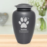 Extra Large Angel Paw Pet Cremation Urn - Gunmetal Gray