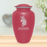 Floral Unicorn Cremation Urn - Rose Pink