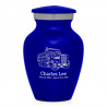 Dumping Truck Keepsake Urn - Midnight Blue