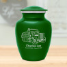 Dumping Truck Sharing Urn - Shamrock Green