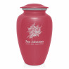 Rose Buds Cremation Urn - Rose Pink