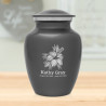 Hibiscus Flower Sharing Urn - Gunmetal Gray