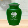 Alien UFO Sharing Urn - Shamrock Green