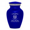 Flat Earth Society Keepsake Urn - Midnight Blue