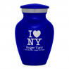 I Love NY (New York) Keepsake Urn - Midnight Blue