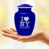 I Love NY (New York) Sharing Urn - Midnight Blue