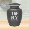 I Love NY (New York) Sharing Urn - Gunmetal Gray