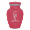 Mushroom Nature Keepsake Urn - Rose Pink