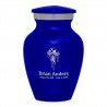Melting Shrooms Keepsake Urn - Midnight Blue