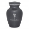 Melting Shrooms Keepsake Urn - Gunmetal Gray