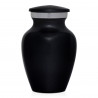 Melting Shrooms Keepsake Urn - Jet Black