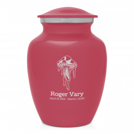 Melting Shrooms Sharing Urn - Rose Pink