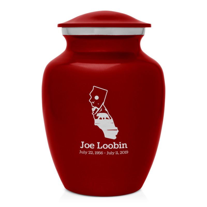 California Landscape Sharing Urn - Ruby Red