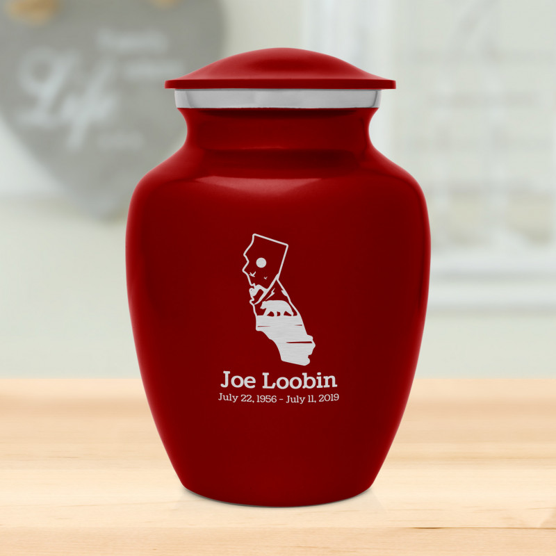 California Landscape Sharing Urn - Ruby Red