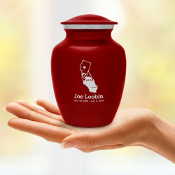 California Landscape Sharing Urn - Ruby Red