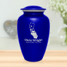 California Landscape Cremation Urn - Midnight Blue