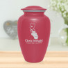 California Landscape Cremation Urn - Rose Pink
