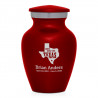 Don't Mess with Texas Keepsake Urn - Ruby Red