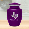 Don't Mess with Texas Sharing Urn - Purple Luster