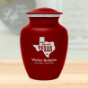 Don't Mess with Texas Sharing Urn - Ruby Red