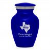Texas Home Keepsake Urn - Midnight Blue