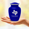 Texas Home Sharing Urn - Midnight Blue