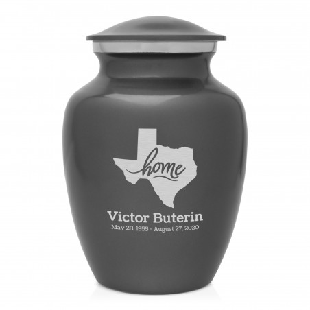 Texas Home Sharing Urn - Gunmetal Gray