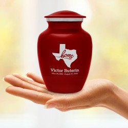 Texas Home Sharing Urn - Ruby Red