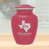 Texas Home Sharing Urn - Rose Pink