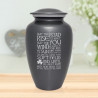 Irish Blessing Cremation Urn - Gunmetal Gray
