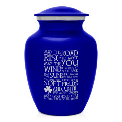 Irish Blessing Sharing Urn - Midnight Blue