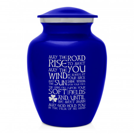 Irish Blessing Sharing Urn - Midnight Blue