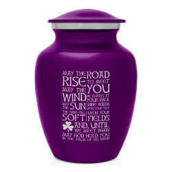 Irish Blessing Sharing Urn - Purple Luster