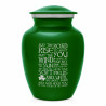 Irish Blessing Sharing Urn - Shamrock Green