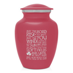 Irish Blessing Sharing Urn - Rose Pink