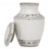 Radiant White Keepsake Urn