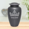 Princess Tiara Cremation Urn - Gunmetal Gray