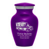 Ambulance Keepsake Urn - Purple Luster