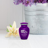 Ambulance Keepsake Urn - Purple Luster