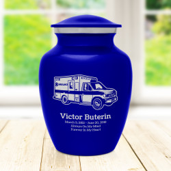 Ambulance Sharing Urn - Midnight Blue