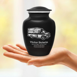 Ambulance Sharing Urn - Jet Black