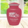 Ambulance Sharing Urn - Rose Pink