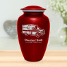 Ambulance Cremation Urn - Ruby Red
