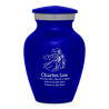 Knight Keepsake Urn - Midnight Blue