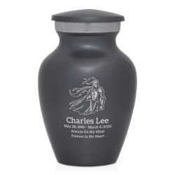 Knight Keepsake Urn - Gunmetal Gray